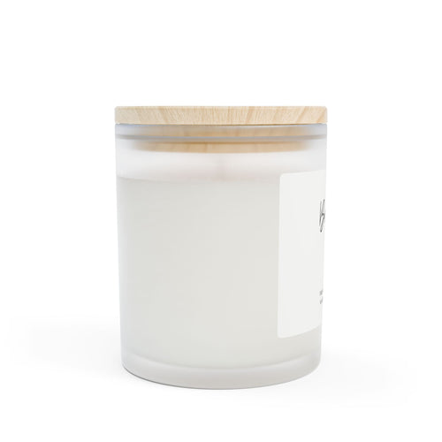 Burn That Shit Frosted Glass Candle — 11oz Scented Jar Candle